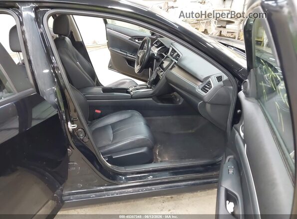 19XFC1F71HE021728 2017 HONDA CIVIC Черный Вид салона спереди