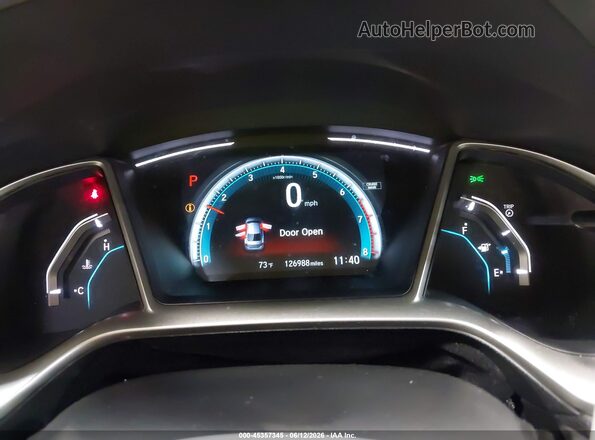 19XFC1F71HE021728 2017 HONDA CIVIC Черный Вид задних сидений
