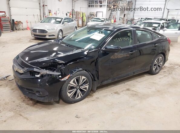 19XFC1F71HE021728 2017 HONDA CIVIC Черный Передняя левая четверть