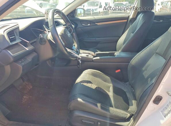 19XFC1F71LE207925 2020 HONDA CIVIC White Front interior view