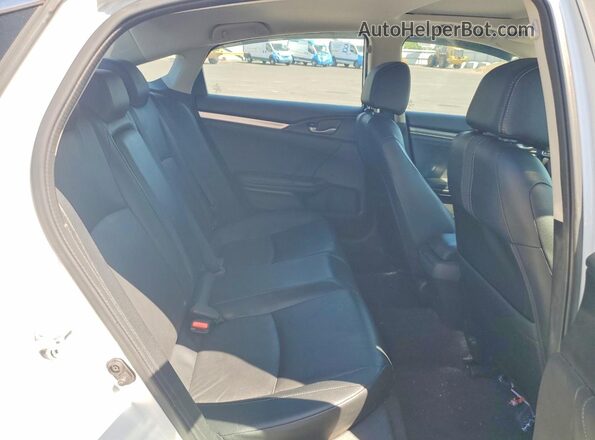 19XFC1F71LE207925 2020 HONDA CIVIC White Rear seats view