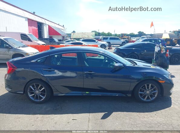 19XFC1F71LE218309 2020 HONDA CIVIC Gray Vista interior trasera
