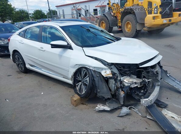 19XFC1F72HE028705 2017 HONDA CIVIC White Vista interior trasera
