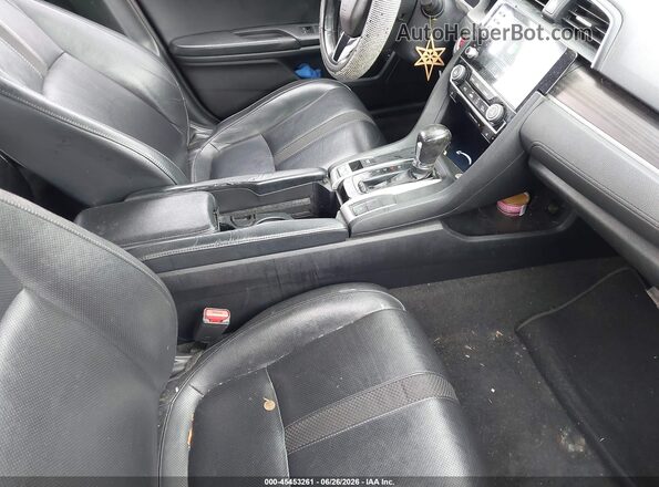 19XFC1F72KE204191 2019 HONDA CIVIC Black Vista interior delantera