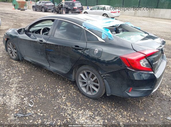 19XFC1F72KE204191 2019 HONDA CIVIC Black Trasero izquierdo
