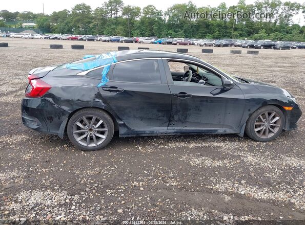 19XFC1F72KE204191 2019 HONDA CIVIC Black Vista interior trasera
