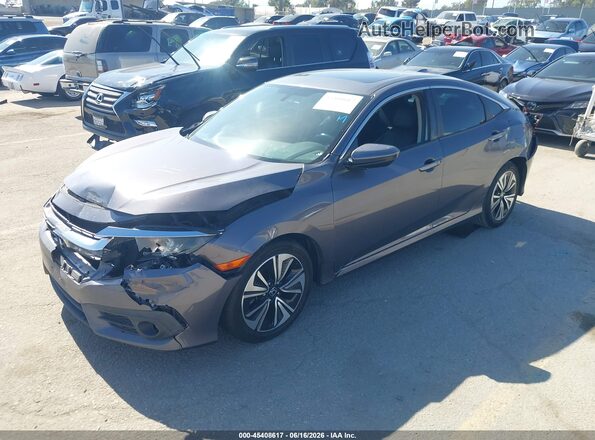 19XFC1F73GE211206 2016 HONDA CIVIC Gray Przód lewy