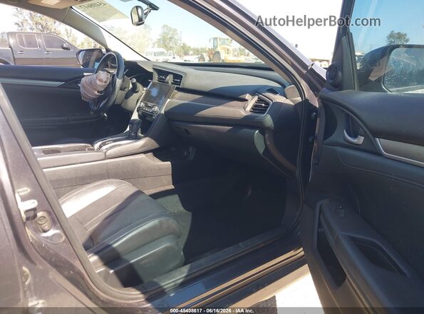 19XFC1F73GE211206 2016 HONDA CIVIC Gray Widok wnętrza z przodu