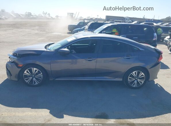 19XFC1F73GE211206 2016 HONDA CIVIC Gray Widok wnętrza 360 stopni