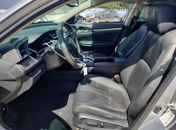 19XFC1F73GE212596 2016 HONDA CIVIC Серебряный Вид салона спереди