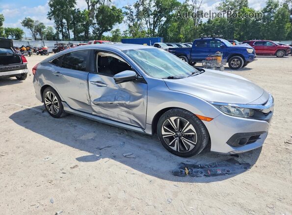 19XFC1F73GE212596 2016 HONDA CIVIC Серебряный Передняя правая четверть