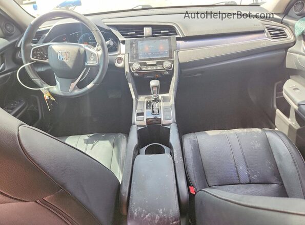 19XFC1F73GE212596 2016 HONDA CIVIC Серебряный Вид панели приборов