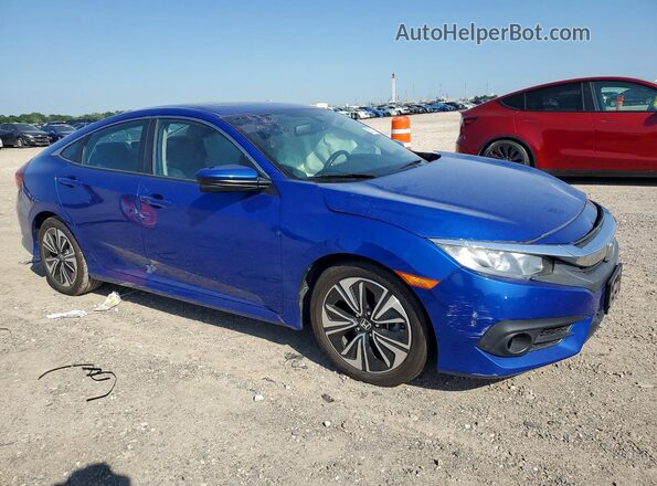 19XFC1F73HE204094 2017 HONDA CIVIC Blue Przód prawy