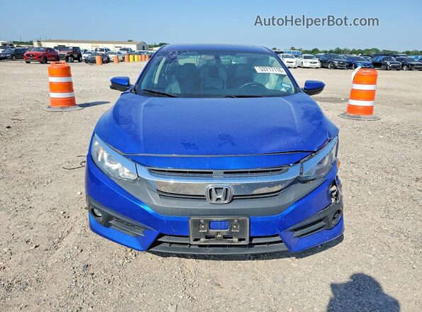 19XFC1F73HE204094 2017 HONDA CIVIC Blue Widok z przodu