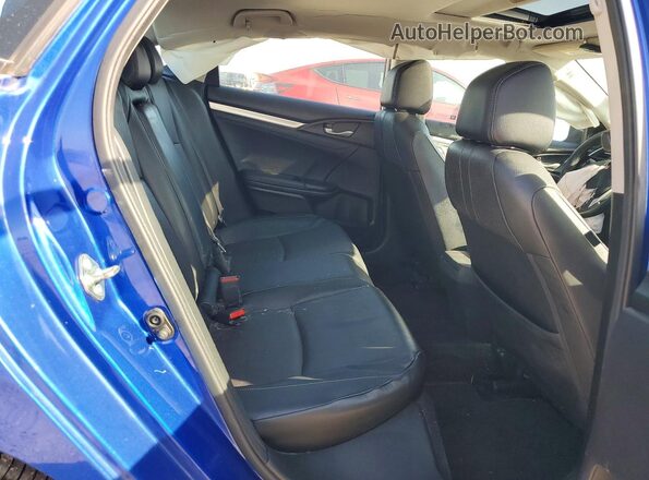 19XFC1F73HE204094 2017 HONDA CIVIC Blue Widok tylnych siedzeń