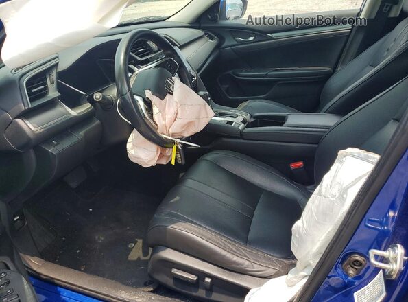 19XFC1F73HE204094 2017 HONDA CIVIC Blue Widok wnętrza z przodu