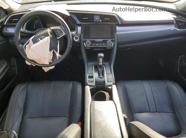 19XFC1F73HE204094 2017 HONDA CIVIC Blue Widok deski rozdzielczej
