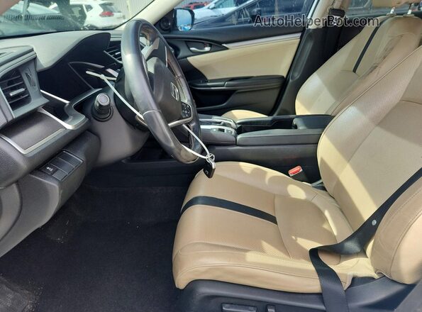 19XFC1F74GE040479 2016 HONDA CIVIC White Widok wnętrza z przodu