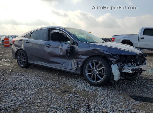19XFC1F74LE010019 2020 HONDA CIVIC Gray Przód prawy