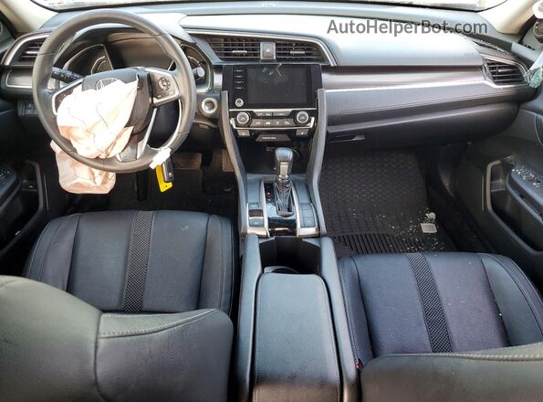 19XFC1F74LE010019 2020 HONDA CIVIC Gray Widok deski rozdzielczej