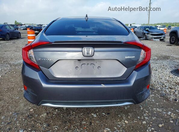 19XFC1F74LE010019 2020 HONDA CIVIC Gray Widok z tyłu
