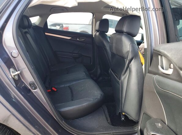 19XFC1F74LE010019 2020 HONDA CIVIC Gray Widok tylnych siedzeń