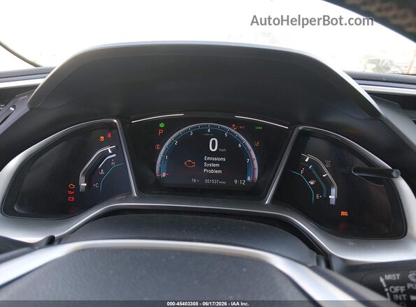 19XFC1F74LE216490 2020 HONDA CIVIC White Հետևի նստատեղերի տեսք
