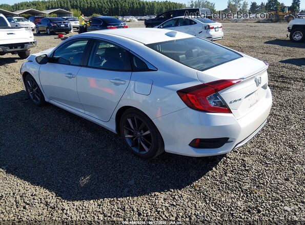 19XFC1F74LE216490 2020 HONDA CIVIC White Հետևի ձախ