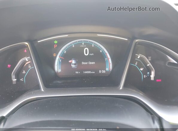 19XFC1F75HE012109 2017 HONDA CIVIC Gray Vista de los asientos traseros