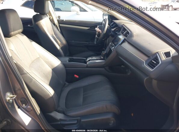 19XFC1F75HE012109 2017 HONDA CIVIC Gray Vista interior delantera