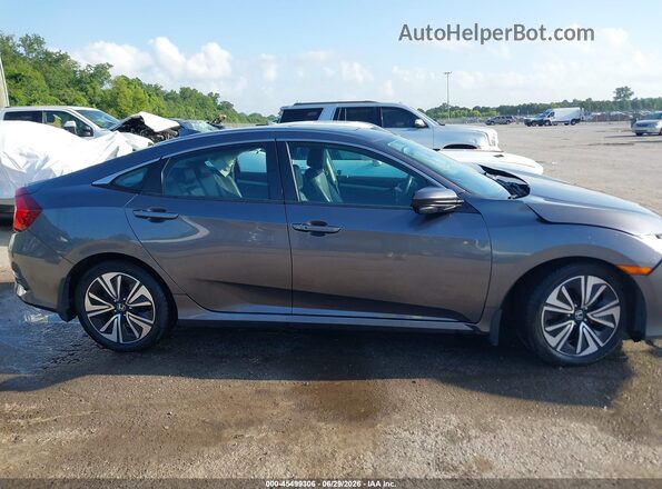19XFC1F75HE012109 2017 HONDA CIVIC Gray Vista interior trasera