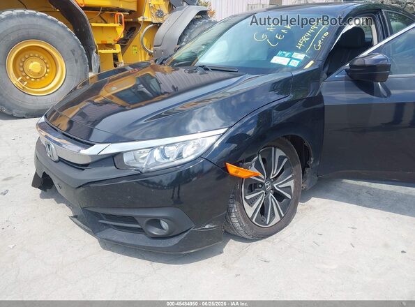 19XFC1F76GE217520 2016 HONDA CIVIC Черный Вид спереди