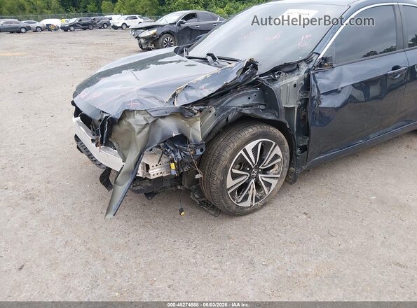 19XFC1F77GE020453 2016 HONDA CIVIC Blue Вид спереду