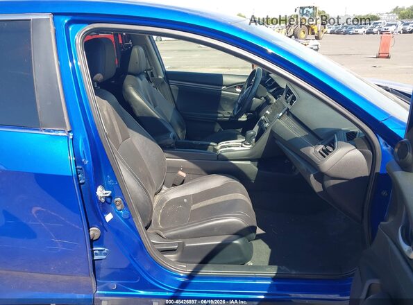 19XFC1F77LE203894 2020 HONDA CIVIC Blue Front interior view