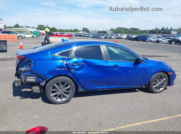 19XFC1F77LE203894 2020 HONDA CIVIC Blue 360 interior view