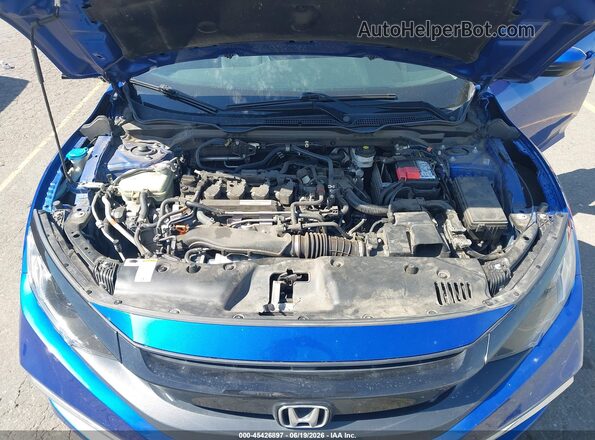 19XFC1F77LE203894 2020 HONDA CIVIC Blue Rear view