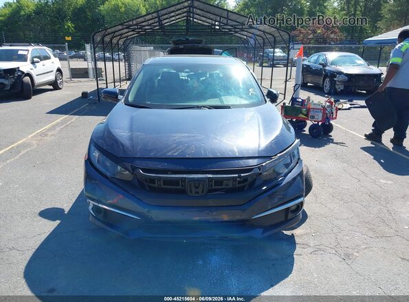 19XFC1F77LE209047 2020 HONDA CIVIC Black Вид щитка приладів