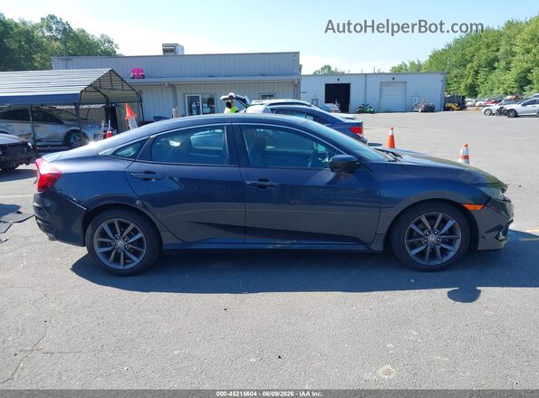 19XFC1F77LE209047 2020 HONDA CIVIC Black Вид задньої частини салону