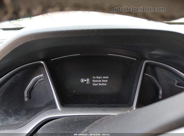 19XFC1F78LE010721 2020 HONDA CIVIC Gray Rear seats view