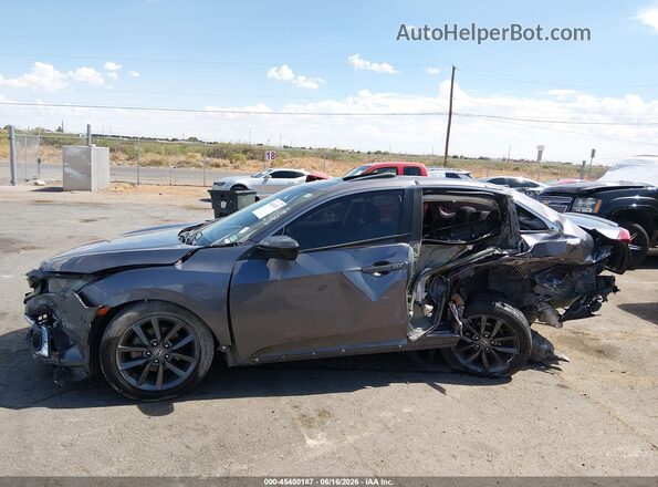 19XFC1F78LE010721 2020 HONDA CIVIC Gray Rear interior view