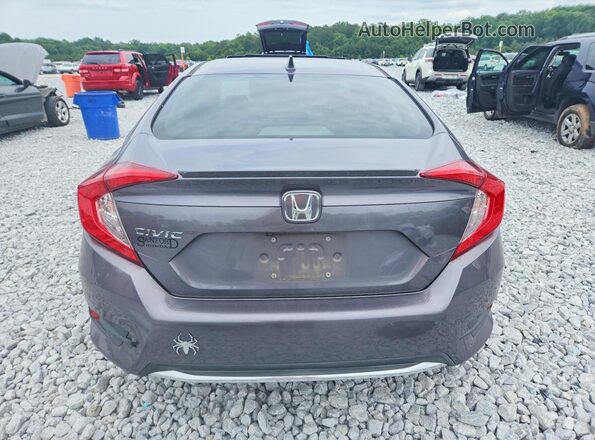 19XFC1F78LE017684 2020 HONDA CIVIC Gray Vista trasera