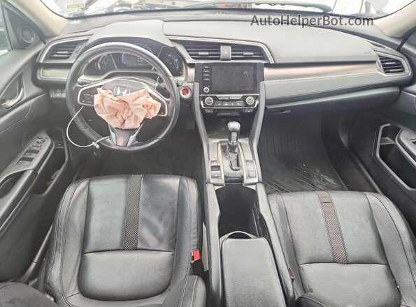 19XFC1F78LE017684 2020 HONDA CIVIC Gray Vista del salpicadero
