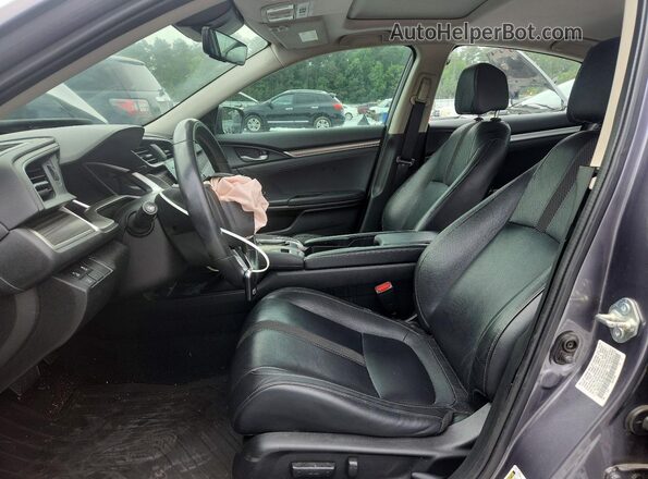 19XFC1F78LE017684 2020 HONDA CIVIC Gray Vista interior delantera