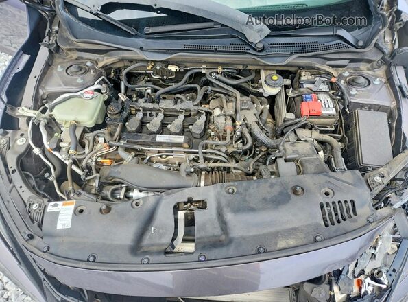 19XFC1F78LE017684 2020 HONDA CIVIC Gray Vista interior trasera