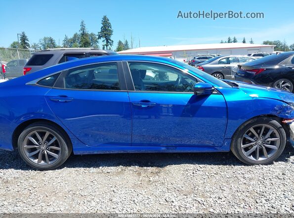 19XFC1F78LE211955 2020 HONDA CIVIC Синий Панорамный вид салона 360°