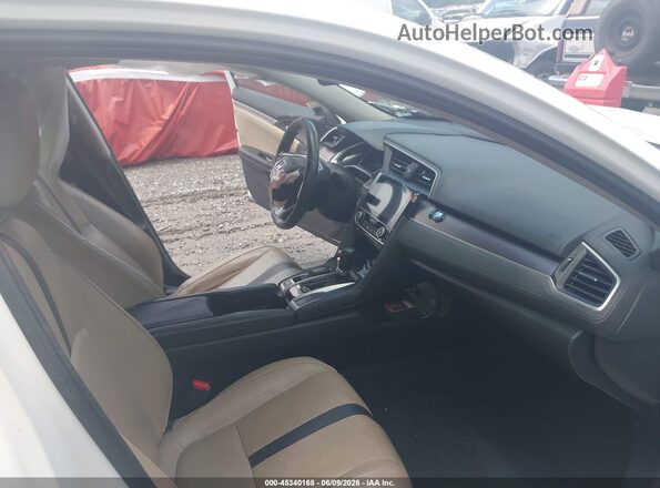 19XFC1F79GE034306 2016 HONDA CIVIC White Widok wnętrza z przodu