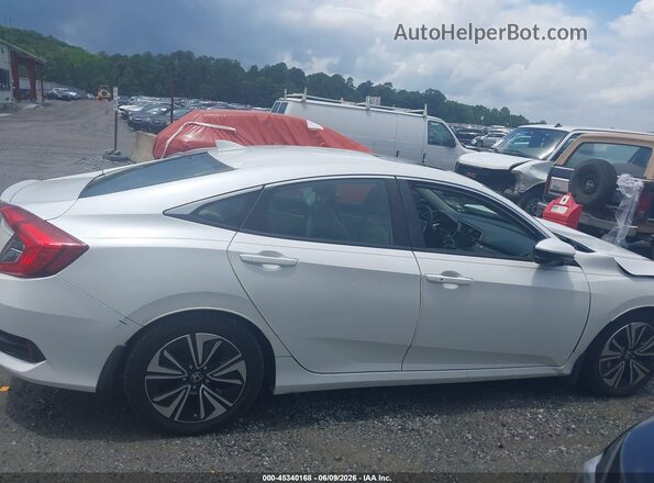 19XFC1F79GE034306 2016 HONDA CIVIC White Widok zestawu wskaźników