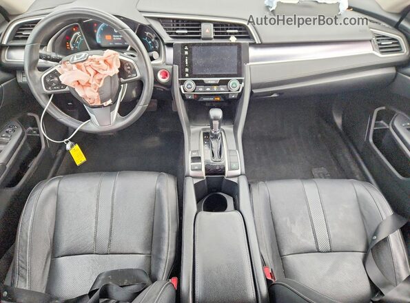 19XFC1F79HE005812 2017 HONDA CIVIC Silver Առջևի վահանակի տեսք