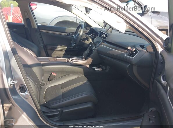 19XFC1F79LE008041 2020 HONDA CIVIC Серебряный Вид салона спереди