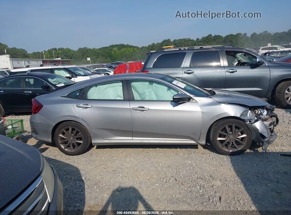 19XFC1F79LE008041 2020 HONDA CIVIC Серебряный Вид задней части салона